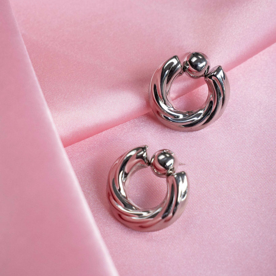 Fijne oorbellen die lang mee gaan en waterbestendig zijn zilver