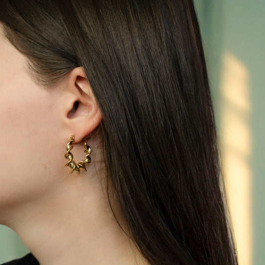 Senna Oorbellen - Goud