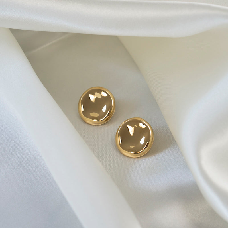 Workaholic Oorknopjes - Goud