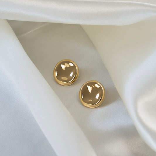 Workaholic Oorknopjes - Goud